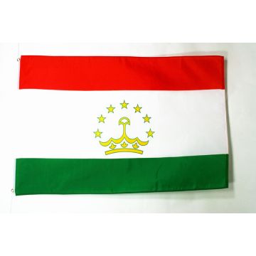 DRAPEAU TADJIKISTAN 150x90cm - DRAPEAU TADJIK 90 x 150 cm - DRAPEAUX