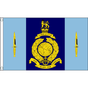 DRAPEAU MARINE DU ROYAUME-UNI 40 COMMANDO 150x90cm - DRAPEAU ROYAL NAVY - GIBRALTAR 90 x 150 cm - DRAPEAUX