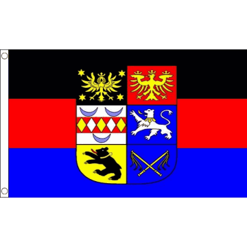 DRAPEAU FRISE ORIENTALE 150x90cm - DRAPEAU DE OSTFRIESLAND 90 x 150 cm - DRAPEAUX