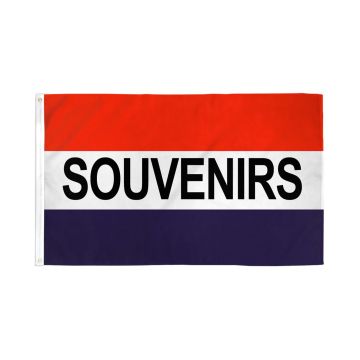 DRAPEAU MAGASIN DE SOUVENIRS 150x90cm - DRAPEAU BOUTIQUE TOURISTE 90 x 150 cm - DRAPEAUX