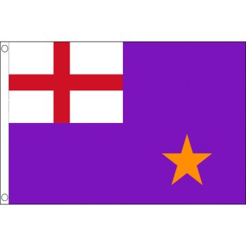 DRAPEAU ROYAUME-UNI ORDRE D\'ORANGE 150x90cm - DRAPEAU DU PURPLE STANDARD 90 x 150 cm - DRAPEAUX