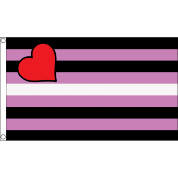 DRAPEAU LGBT FIERTÉ CUIR FILLE 150x90cm - DRAPEAU BONDAGE - SM 90 x 150 cm - DRAPEAUX