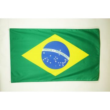 DRAPEAU BRÍ?SIL 90x60cm - DRAPEAU BRÍ?SILIEN 60 x 90 cm Polyester léger