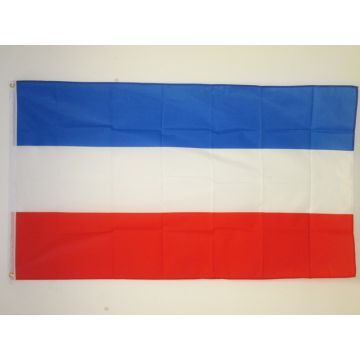 DRAPEAU SERBIE-ET-MONTÉNÉGRO 90x60cm - DRAPEAU SERBE - MONTÉNÉGRIN 60 x 90 cm - DRAPEAUX
