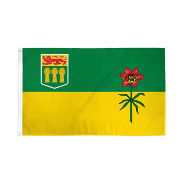 DRAPEAU SASKATCHEWAN 90x60cm - DRAPEAU CANADIEN - CANADA 60 x 90 cm - DRAPEAUX