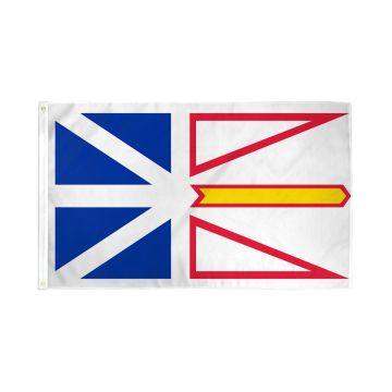DRAPEAU TERRE-NEUVE-ET-LABRADOR 90x60cm - DRAPEAU CANADIEN - CANADA 60 x 90 cm - DRAPEAUX