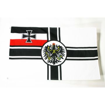 DRAPEAU ALLEMAGNE WWI 90x60cm - DRAPEAU ALLEMAND DE GUERRE 60 x 90 cm - DRAPEAUX