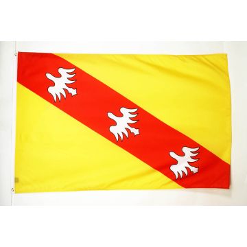 DRAPEAU LORRAINE 90x60cm - DRAPEAU LORRAIN - FRANCE 60 x 90 cm - DRAPEAUX
