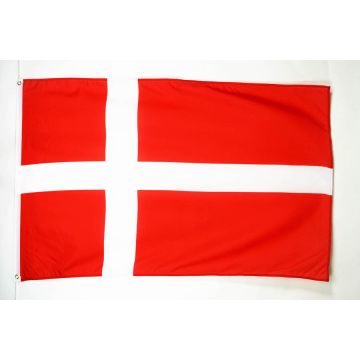 DRAPEAU DANEMARK 150x90cm - DRAPEAU DANOIS 90 x 150 cm - DRAPEAUX