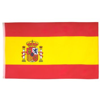 DRAPEAU ESPAGNE 150x90cm - DRAPEAU ESPAGNOL 90 x 150 cm - DRAPEAUX