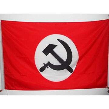 DRAPEAU POITOU-CHARENTES ALTERNATIF 150x90cm - DRAPEAU PROVINCE DU POITOU - FRANCE 90 x 150 cm Fourreau pour hampe