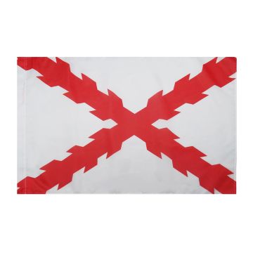 DRAPEAU DUCHÍ? DE BOURGOGNE 150x90cm - DRAPEAU CROIX BOURGUIGNONNE 90 x 150 cm Fourreau pour hampe