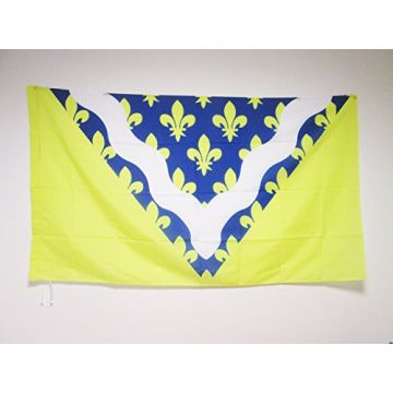 DRAPEAU VAL-DE-MARNE 150x90cm - DRAPEAU DÍ?PARTEMENT FRANÍ?AIS - Í?LE-DE-FRANCE 90 x 150 cm Fourreau pour hampe