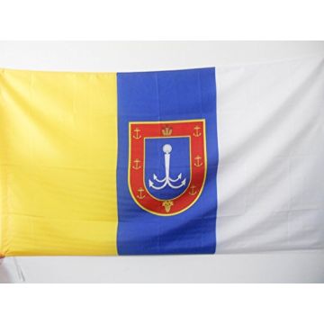 DRAPEAU OBLAST D\'ODESSA 150x90cm - DRAPEAU UKRAINE 90 x 150 cm Fourreau pour hampe