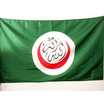 DRAPEAU ORGANISATION DE LA COOPÍ?RATION ISLAMIQUE 150x90cm - DRAPEAU MUSULMAN - OCI 90 x 150 cm Fourreau pour hampe