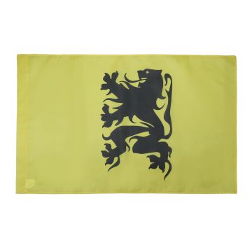 DRAPEAU FLANDRE COMBAT FLAMAND 150x90cm - DRAPEAU MOUVEMENT FLAMAND 90 x 150 cm Fourreau pour hampe