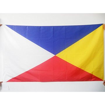 DRAPEAU MAYAS 150x90cm - DRAPEAU MAYA 90 x 150 cm Fourreau pour hampe