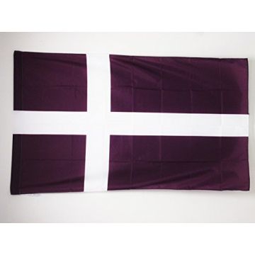 DRAPEAU PROTESTANTISME 150x90cm - DRAPEAU PROTESTANT - RELIGION PROTESTANTE 90 x 150 cm Fourreau pour hampe