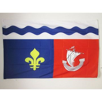 DRAPEAU HAUTS-DE-SEINE 150x90cm - DRAPEAU DÍ?PARTEMENT ALTOSÍ?QUANAIS 90 x 150 cm Fourreau pour hampe