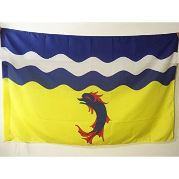 DRAPEAU ISÍ?RE 150x90cm - DRAPEAU DÍ?PARTEMENT ISÍ?ROIS 90 x 150 cm Fourreau pour hampe