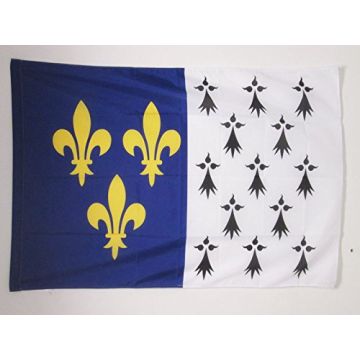 DRAPEAU BREST 150x90cm - DRAPEAU BRESTOIS - BRETAGNE 90 x 150 cm Fourreau pour hampe