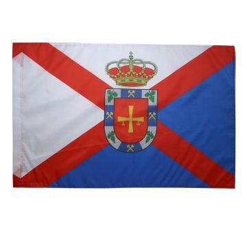DRAPEAU EL BIERZO 150x90cm - DRAPEAU DU BERCIANISME 90 x 150 cm Fourreau pour hampe