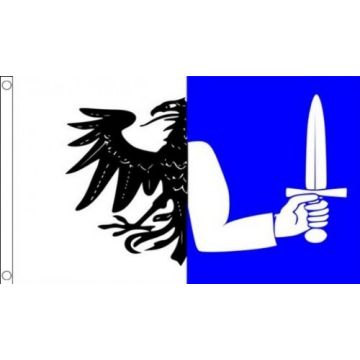 DRAPEAU CONNACHT 150x90cm - DRAPEAU DE CONNAUGHT - IRLANDE 90 x 150 cm - DRAPEAUX