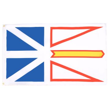 DRAPEAU TERRE-NEUVE-ET-LABRADOR 150x90cm - DRAPEAU CANADIEN - CANADA 90 x 150 cm - DRAPEAUX