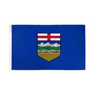 DRAPEAU ALBERTA 150x90cm - DRAPEAU CANADIEN - CANADA 90 x 150 cm - DRAPEAUX