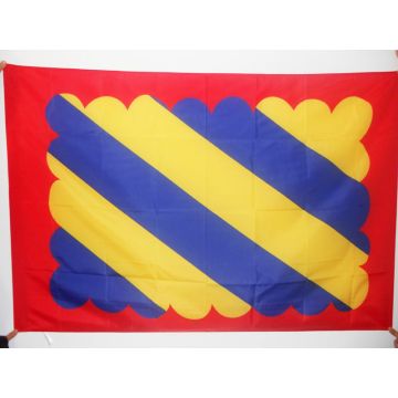 DRAPEAU DUCHÉ DE NIVERNAIS 90x60cm - DRAPEAU PROVINCE FRANCE 60 x 90 cm Fourreau pour hampe