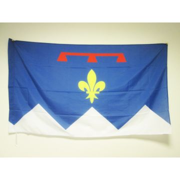 DRAPEAU ALPES-DE-HAUTE-PROVENCE 150x90cm - DRAPEAU DÍ?PARTEMENT FRANÍ?AIS - PACA 90 x 150 cm Fourreau pour hampe