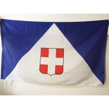 DRAPEAU HAUTE-SAVOIE 90x60cm - DRAPEAU DÍ?PARTEMENT HAUT-SAVOYARD 60 x 90 cm Fourreau pour hampe