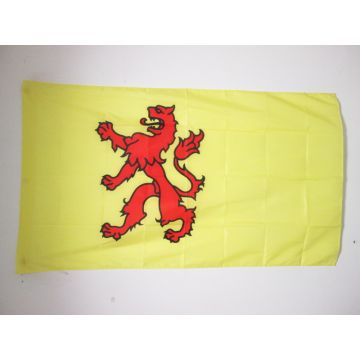 DRAPEAU PROVINCE DE HOLLANDE-MÍ?RIDIONALE 150x90cm - DRAPEAU ZUID-HOLLAND AUX PAYS-BAS 90 x 150 cm Fourreau pour hampe