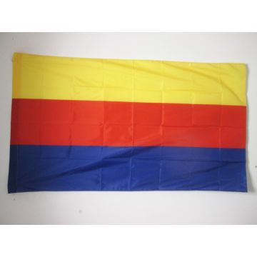 DRAPEAU PROVINCE DE HOLLANDE-SEPTENTRIONALE 150x90cm - DRAPEAU NOORD-HOLLAND AUX PAYS-BAS 90 x 150 cm Fourreau pour hampe