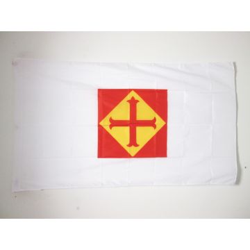 DRAPEAU CONFÍ?DÍ?RATION ESPAGNOLE DES DROITES AUTONOMES 150x90cm - DRAPEAU CEDA - GUERRE D\'ESPAGNE 90 x 150 cm Fourreau pour hampe