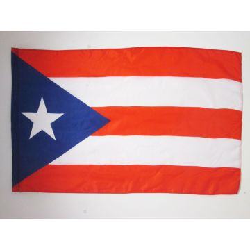 DRAPEAU PORTO RICO 150x90cm - DRAPEAU PORTORICAIN 90 x 150 cm Spécial Supporter