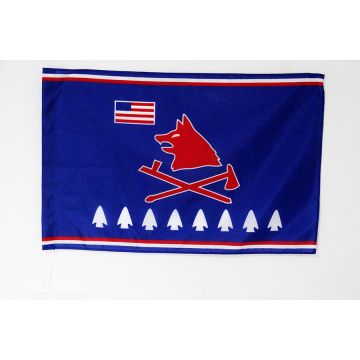 Drapeau Pawnees 150x90cm - Drapeau amérindien Panis 90 x 150 cm Fourreau pour hampe