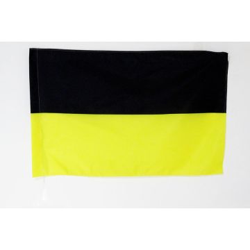 Drapeau Kachoubes de Pologne 90x60cm - Drapeau Cachoube polonais 60 x 90 cm Fourreau pour hampe