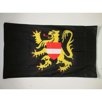 DRAPEAU PROVINCE DE BRABANT FLAMAND 150x90cm - DRAPEAU DE VLAAMS-BRABANT 90 x 150 cm Fourreau pour hampe