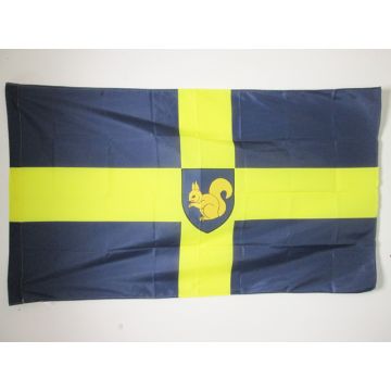DRAPEAU FONDATION DE L\'ORDRE DES CHEVALIERS DE RONDMONS 150x90cm - DRAPEAU DE Lâ??OCR 90 x 150 cm Fourreau pour hampe