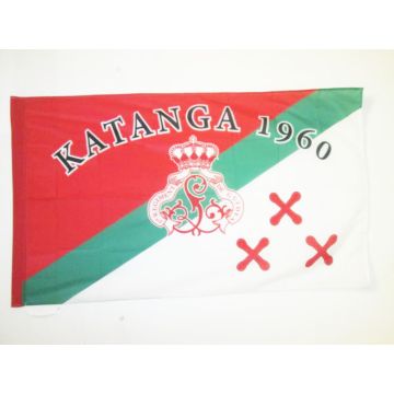 DRAPEAU KATANGA 1960 150x90cm - DRAPEAU Í?TAT DU KATANGA 90 x 150 cm Fourreau pour hampe