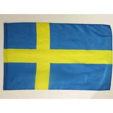 DRAPEAU SUÈDE 150x90cm - DRAPEAU SUÉDOIS 90 x 150 cm Spécial Supporter