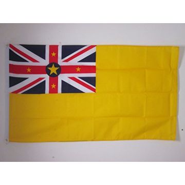 DRAPEAU NIUE 150x90cm - DRAPEAU NIUÉEN 90 x 150 cm - DRAPEAUX