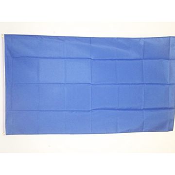 DRAPEAU UNICOLORE BLEU 150x90cm - DRAPEAU DE COULEUR BLEUR 90 x 150 cm - DRAPEAUX