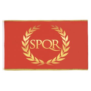 Drapeau Empire Romain 150x90cm - Drapeau des romains - Jules César 90 x 150 cm - Drapeaux