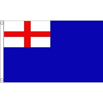 DRAPEAU BLUE ENSIGN BRITANNIQUE 150x90cm - DRAPEAU UK - ROYAUME-UNI 90 x 150 cm - DRAPEAUX