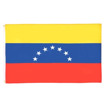 DRAPEAU VENEZUELA ANCIEN 150x90cm - DRAPEAU VÉNÉZUELIEN 90 x 150 cm - DRAPEAUX