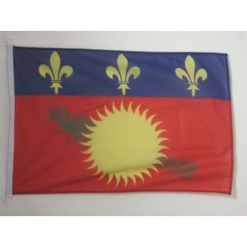 DRAPEAU GUADELOUPE ALTERNATIF 90x60cm - DRAPEAU GUADELOUPÍ?EN - FRANCE 60 x 90 cm Spécial Extérieur - DRAPEAUX