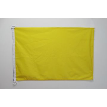 Drapeau Signaliation avalanche Jaune 150x90cm - Drapeau prévention avalanches 90 x 150 cm Spécial Extérieur - Drapeaux