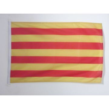 DRAPEAU CATALOGNE 150x90cm - DRAPEAU CATALAN 90 x 150 cm Spécial Extérieur - DRAPEAUX